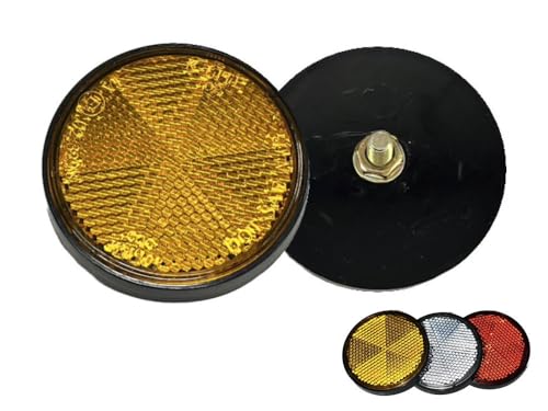 自動車用オレンジリフレクター Amazon | X-STYLE リフレクター オレンジ LED反射板 12V バイク